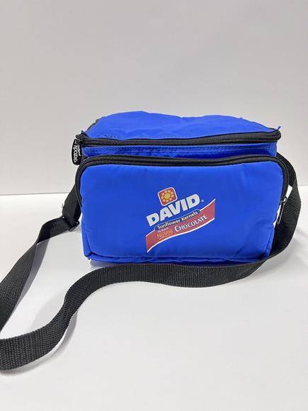 RCC Koozie David Sunflower Kernels Nestle Chocolate Lunchbox Cooler Insulated - Picture 1 of 12